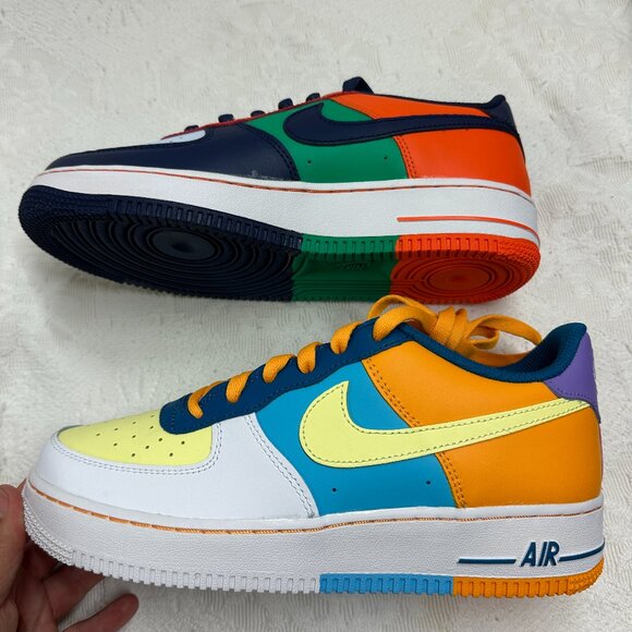 Nike Air Force 1 LV8 GS What the AF1 Multi-Color FQ8368-902 Size 7Y WMNS 8.5 NIB